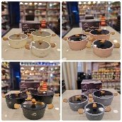 طقم حله جرانيت الوان مقاس  20/24/28