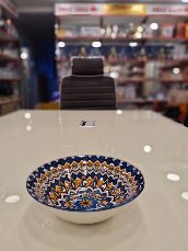 بوله بروسلين مزخرف مقاس 18 سم