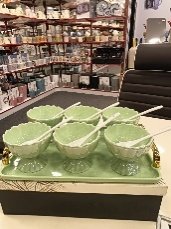 طقم بوله ايس كريم الوان بورسلين