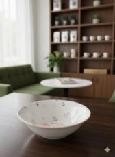 طبق بورسلين الوان مقاس 20