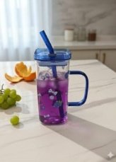 كوب شاليموه زجاج